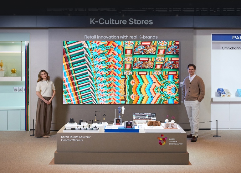 K-Culture Stores booth
